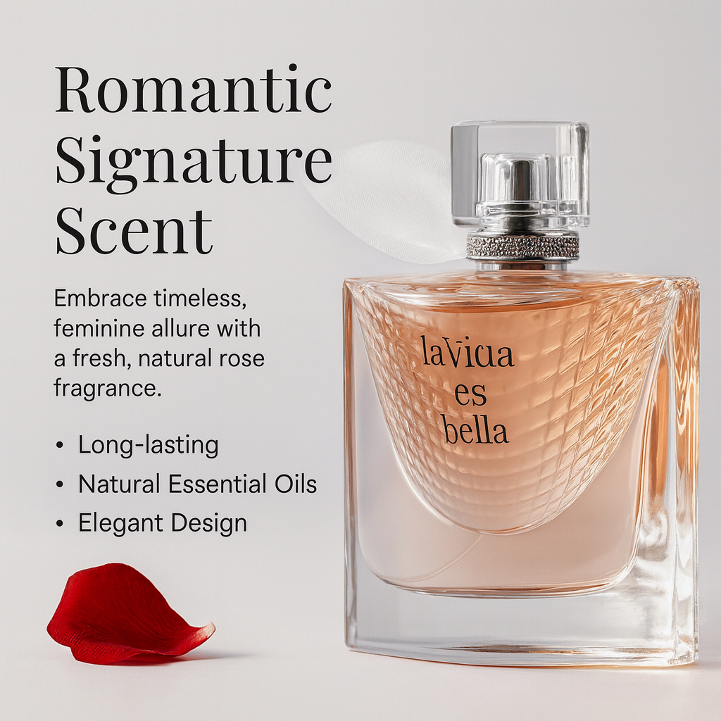 Long-Lasting True Love Rose Perfume